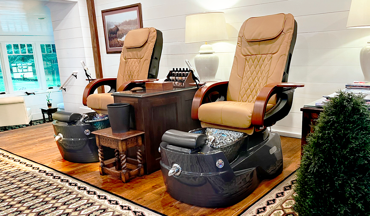 Have a seat and prepare to be pampered.