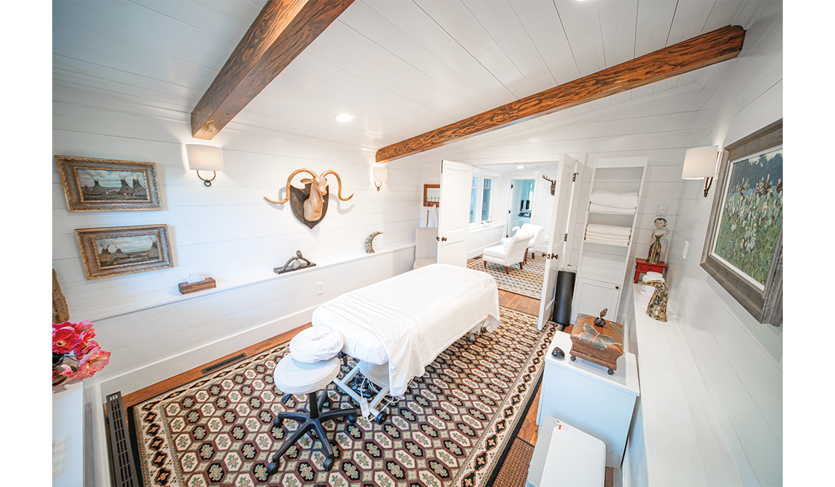 A relaxing massage rejuvenates the mind, body and soul.