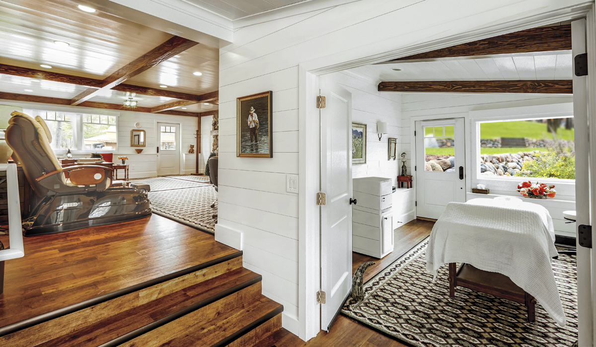 Step up to the ultimate spa treatment.