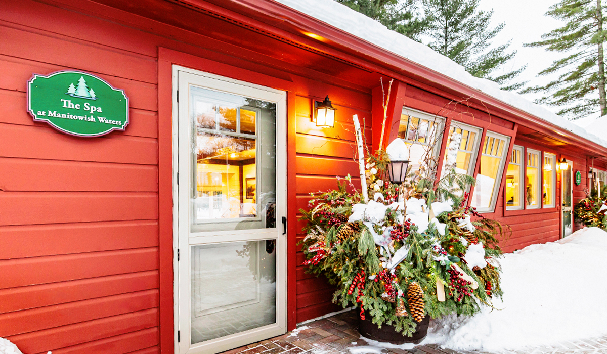 Stop in our full-service spa and enjoy a little "me" time.